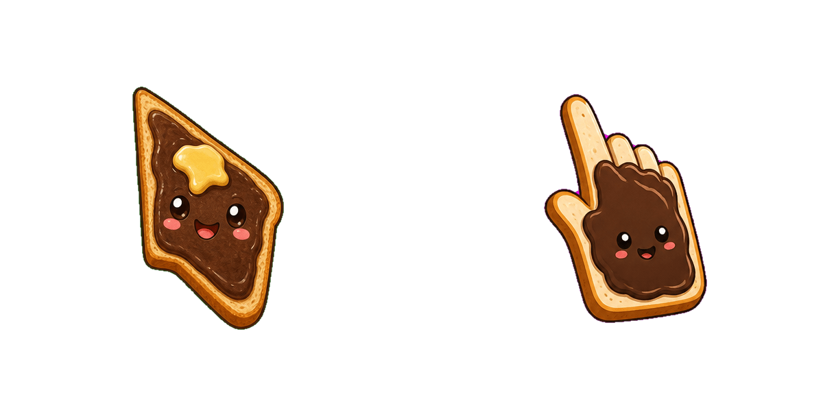 حزمة المؤشرات المخصصة Australia Vegemite Toast