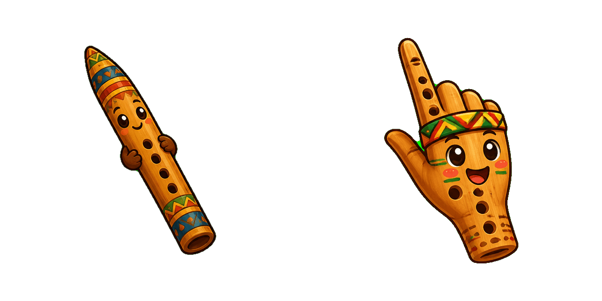 Africa Algaita Flute Cursor-Paket