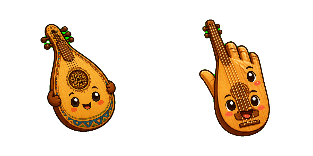 Africa Oud Lute Cursor-Paket