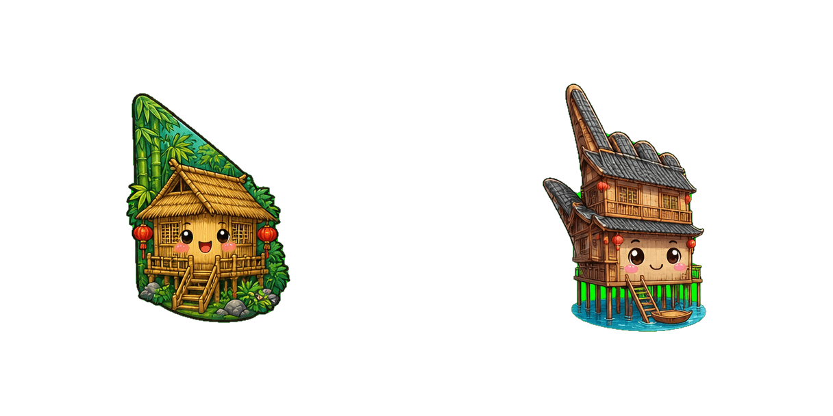 Guangxi Bamboo House cursor pack