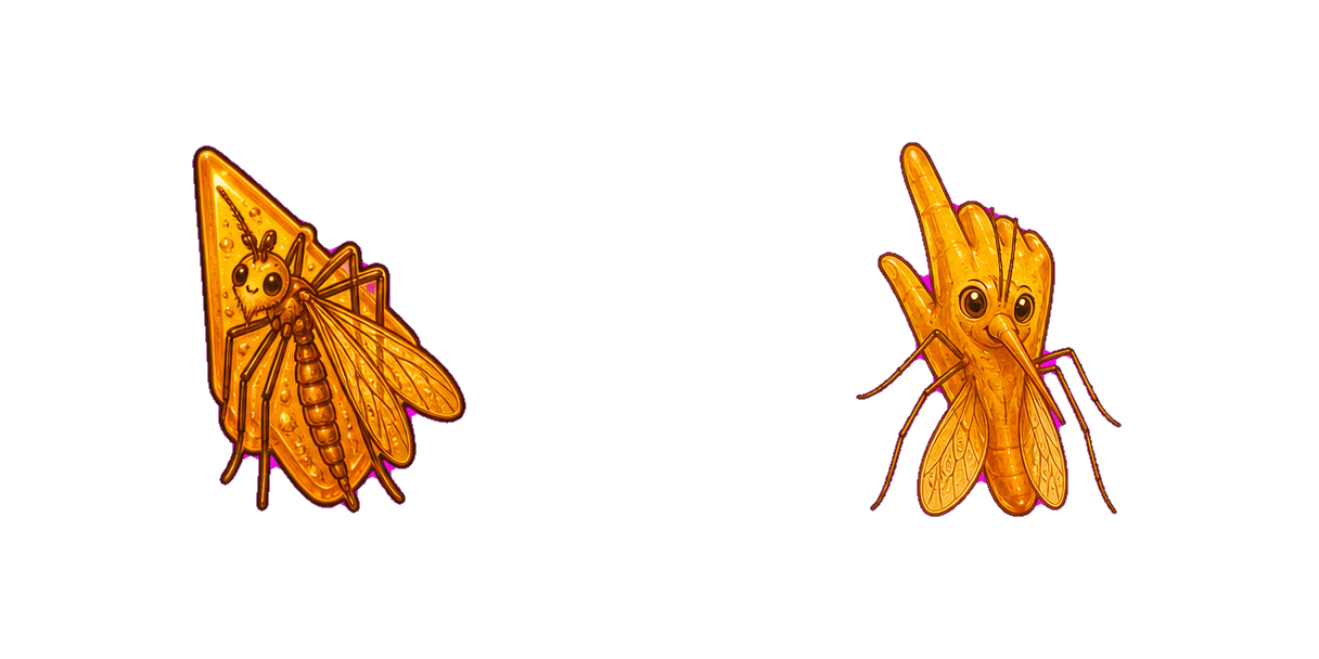 حزمة المؤشرات المخصصة Amber Crane Fly