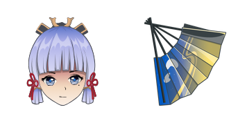 Pack de curseurs Kamisato Ayaka