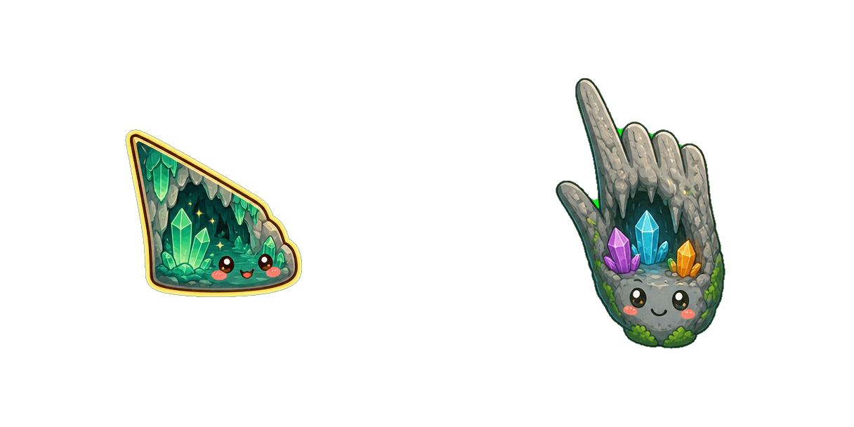 Karst Cave Crystal cursor pack