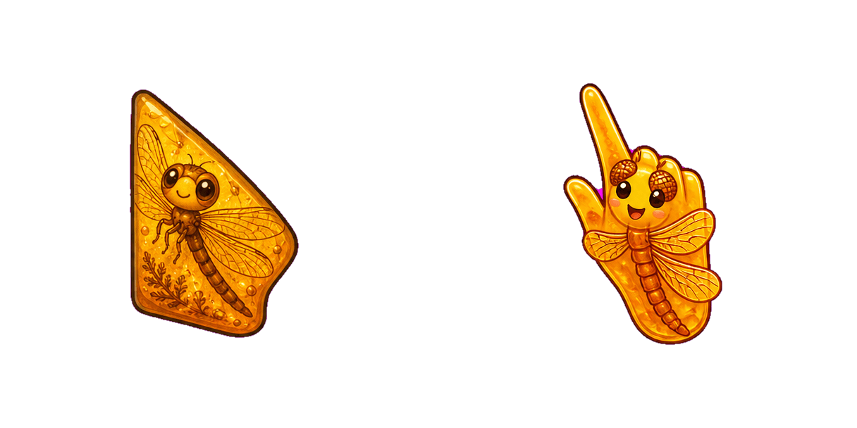 حزمة المؤشرات المخصصة Amber Dragonfly