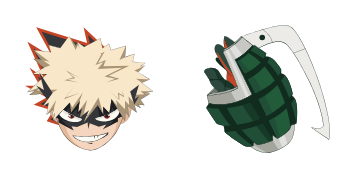 Katsuki Bakugo Cursor Pack