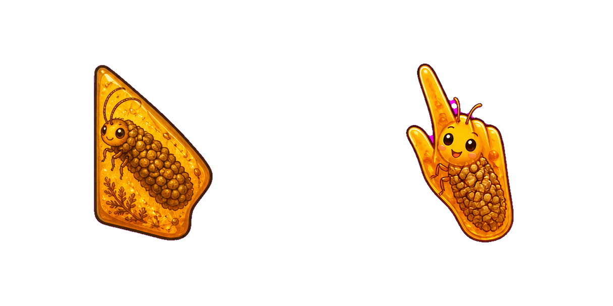 حزمة المؤشرات المخصصة Amber Caddisfly