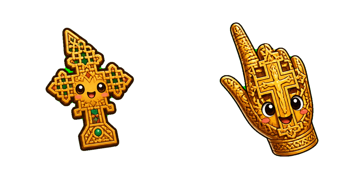 حزمة المؤشرات المخصصة Africa Ethiopian Cross