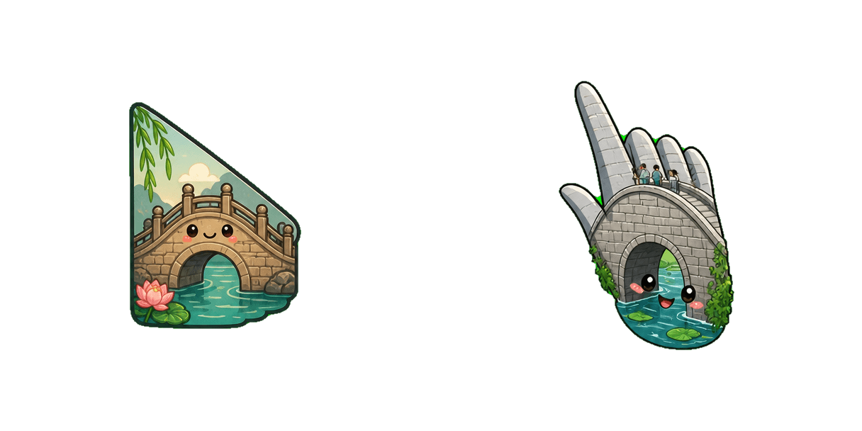 Hangzhou Broken Bridge Cursor-Paket