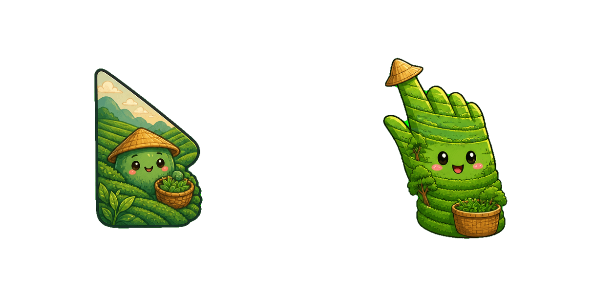 Hangzhou Tea Plantation Cursor-Paket