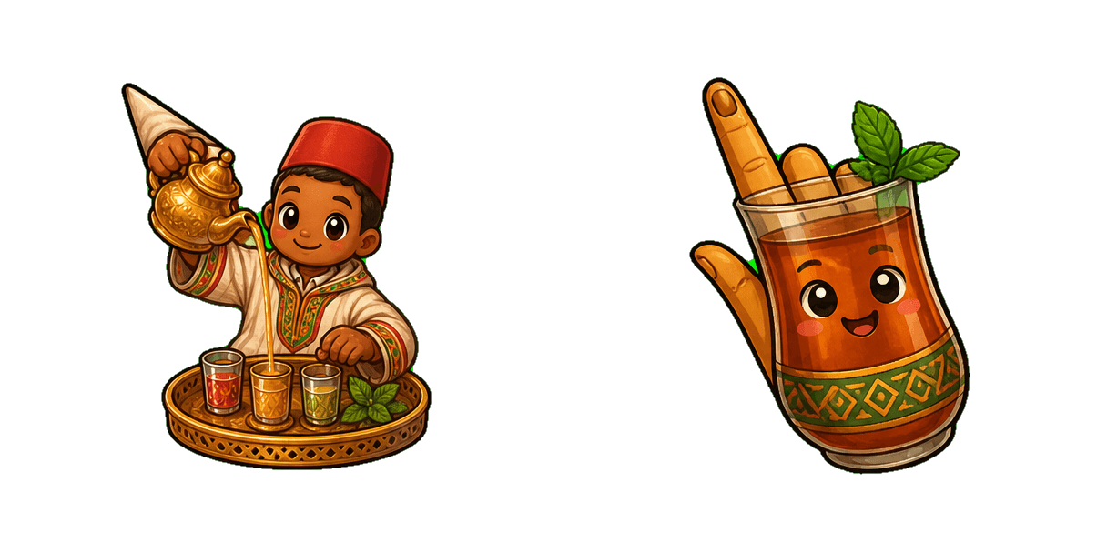 Africa Moroccan Tea Ceremony cursor pack