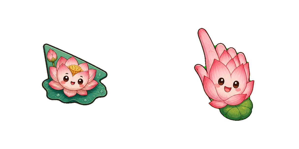Jiangnan Lotus Flower Cursor-Paket
