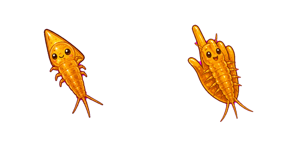 حزمة المؤشرات المخصصة Amber Silverfish