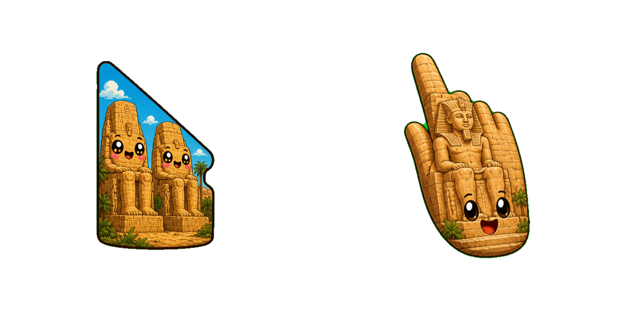 حزمة المؤشرات المخصصة Colossi of Memnon