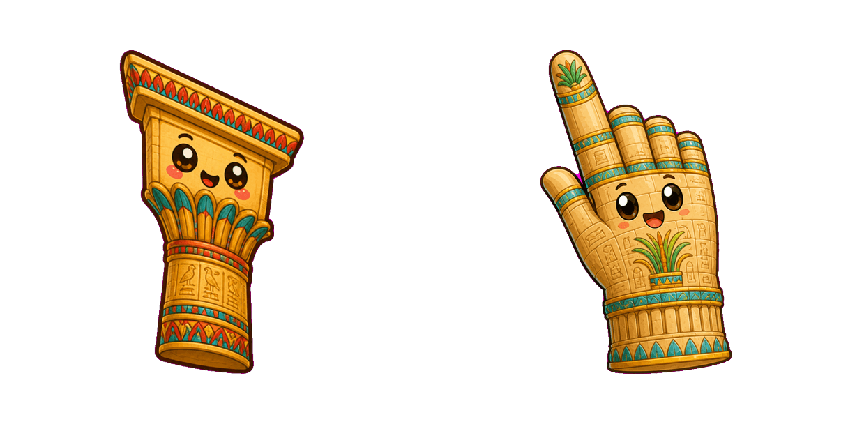 حزمة المؤشرات المخصصة Luxor Papyrus Column