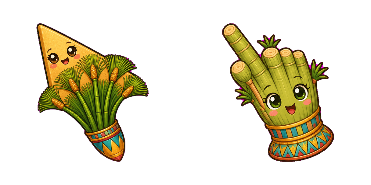 حزمة المؤشرات المخصصة Nile Papyrus Plant