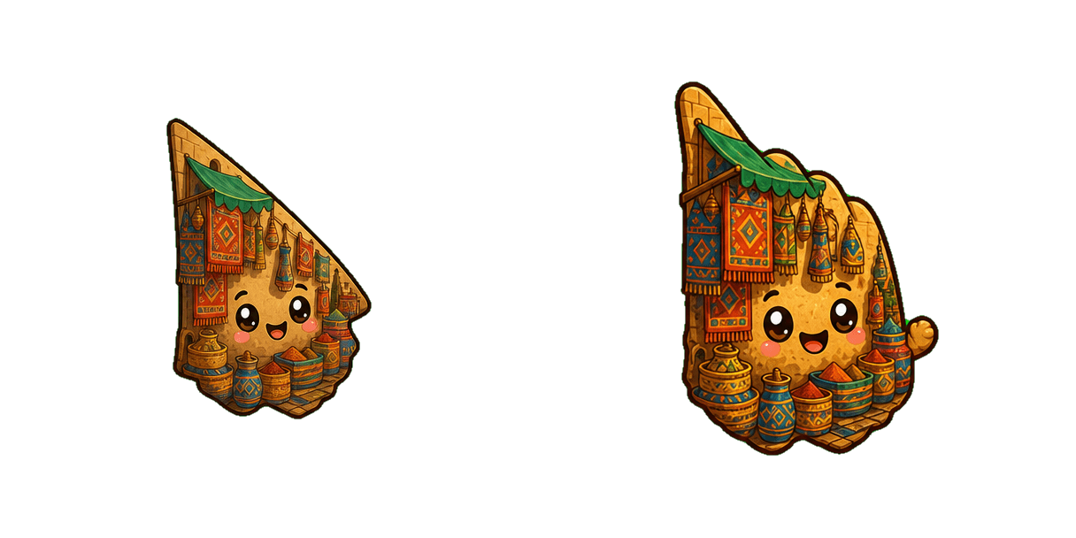 Algeria Traditional Market Cursor-Paket