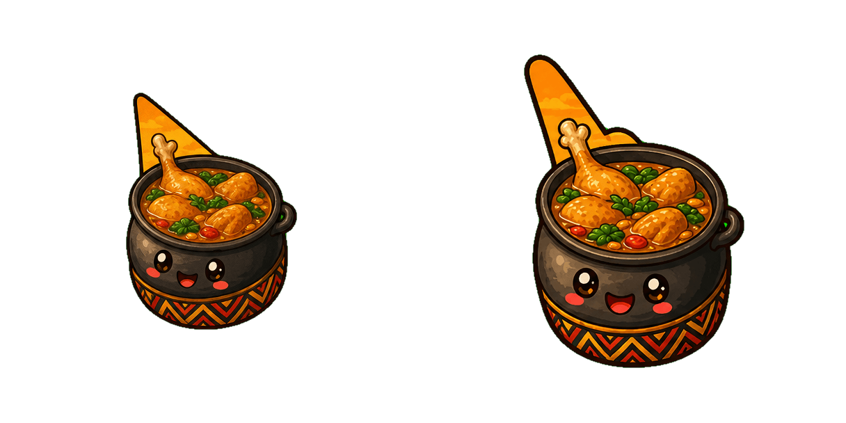 Angola Muamba de Galinha Cursor-Paket
