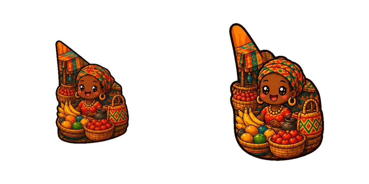 Angola Traditional Market Cursor-Paket