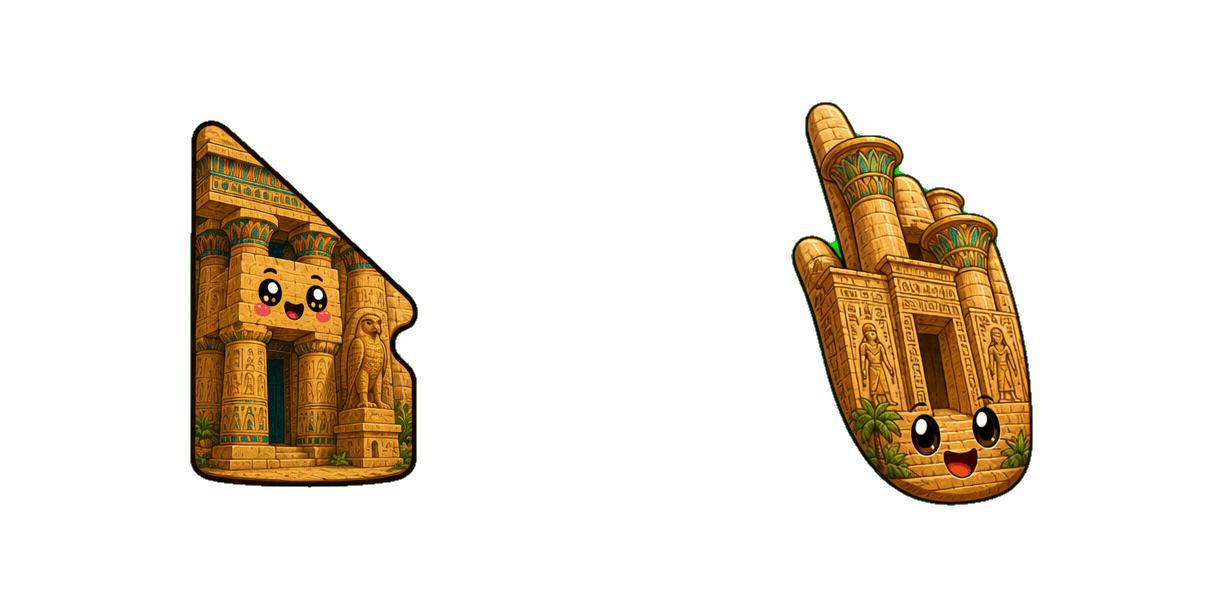 حزمة المؤشرات المخصصة Temple of Horus