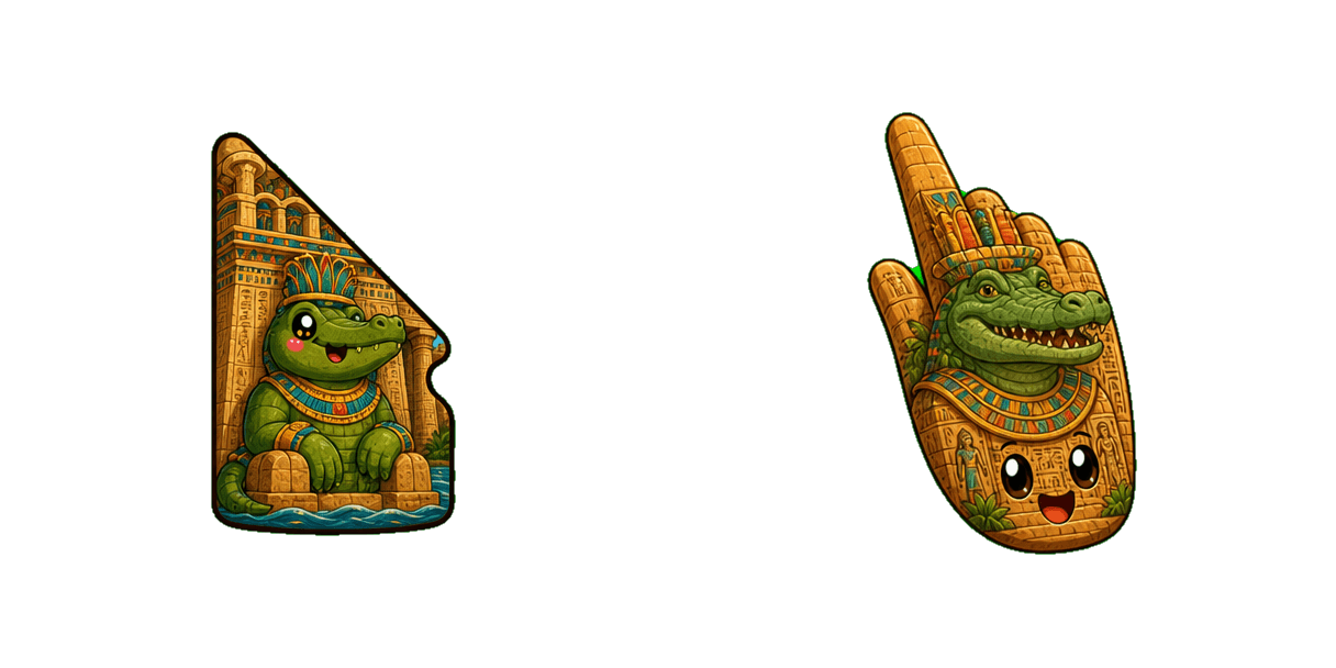 حزمة المؤشرات المخصصة Temple of Sobek