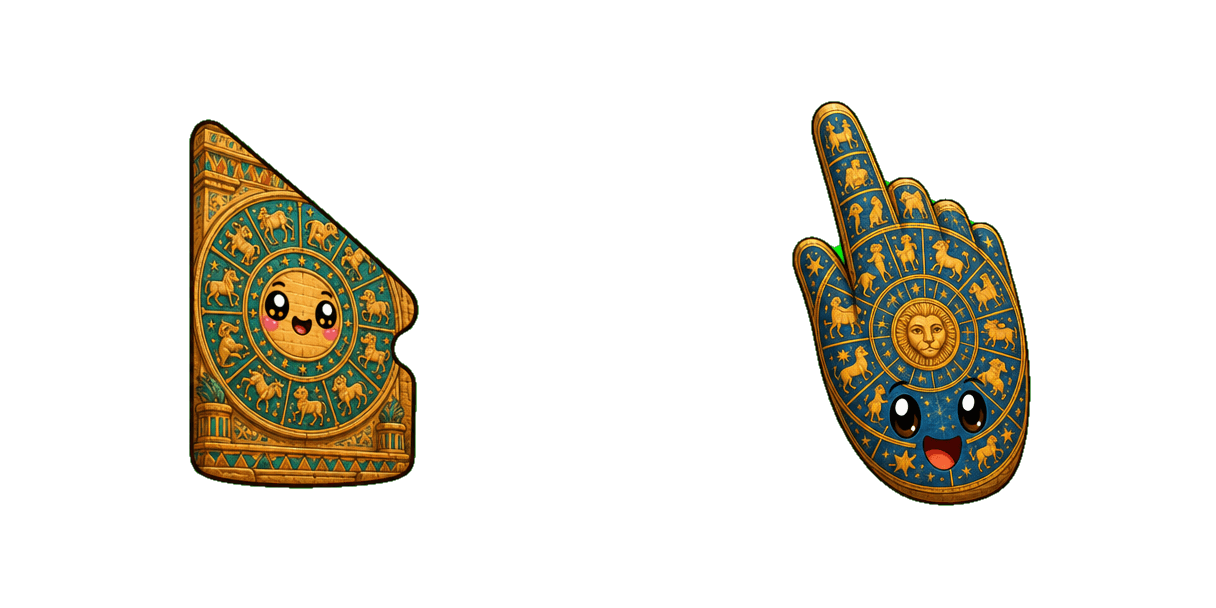 حزمة المؤشرات المخصصة Dendera Zodiac