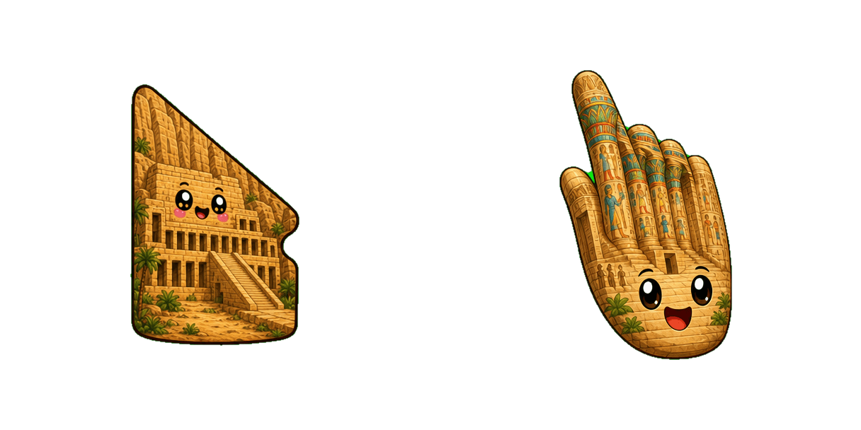 حزمة المؤشرات المخصصة Abydos Temple
