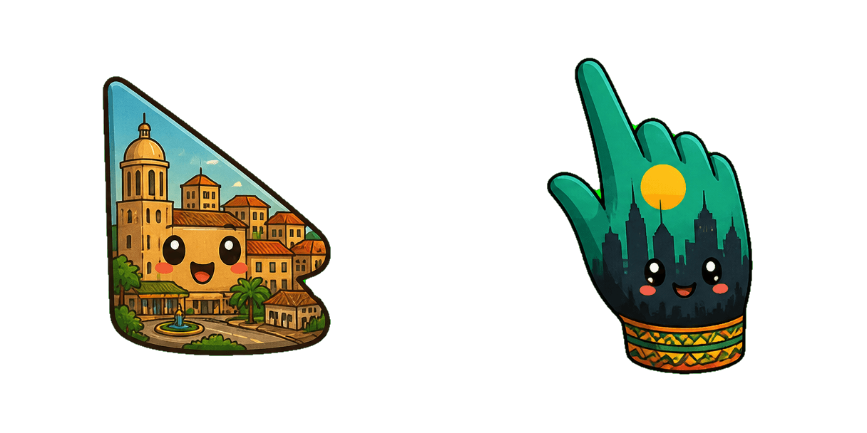 حزمة المؤشرات المخصصة Burundi Gitega Skyline