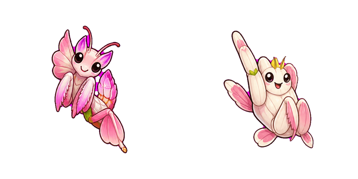 Jungle Orchid Mantis Cursor-Paket