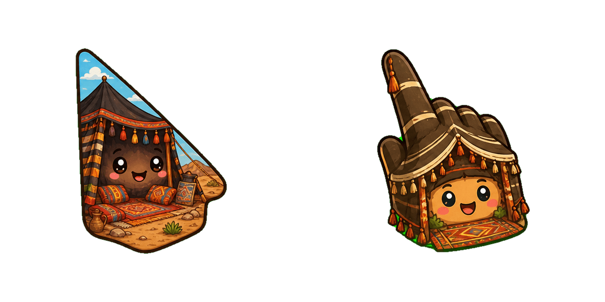 Sinai Bedouin Tent cursor pack