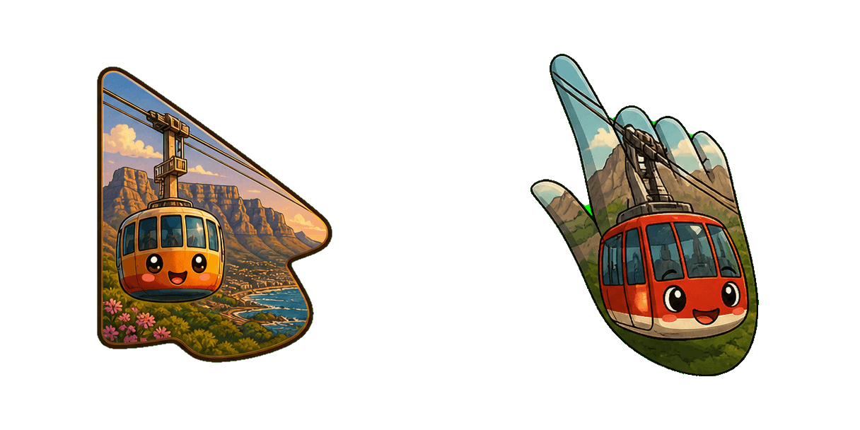 Africa Cape Town Cable Car Cursor-Paket