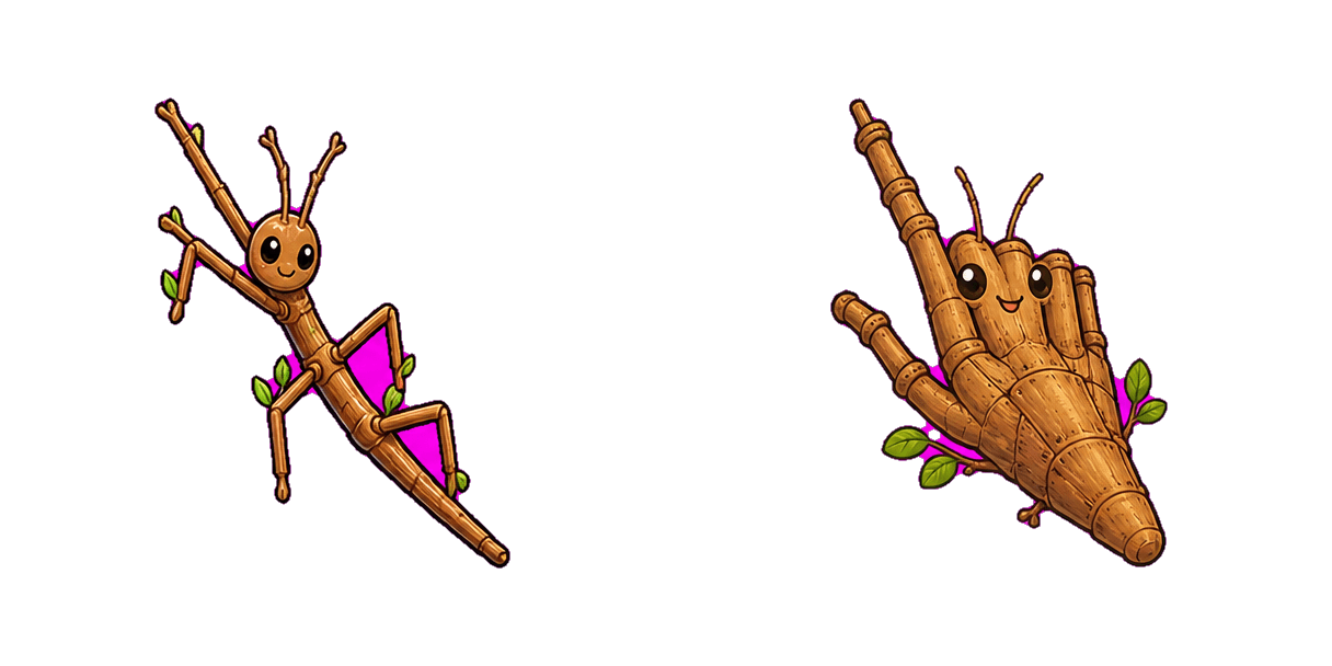 Jungle Stick Insect Cursor-Paket