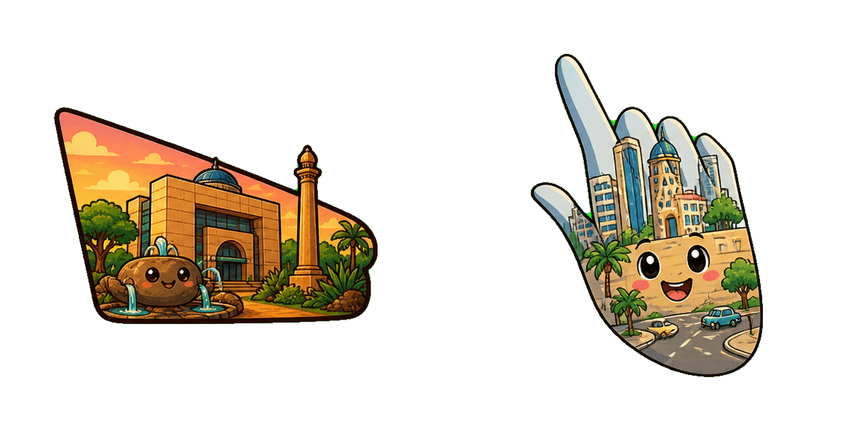 Africa Gaborone City Center Cursor-Paket