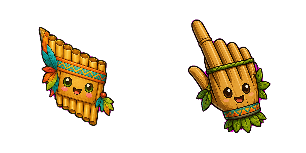 Jungle Pan Flute Cursor-Paket