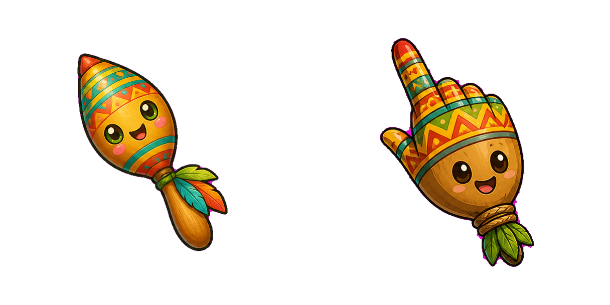 Jungle Maraca Cursor-Paket