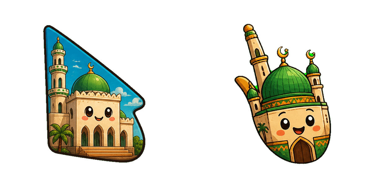 حزمة المؤشرات المخصصة Comoros Iconi Mosque