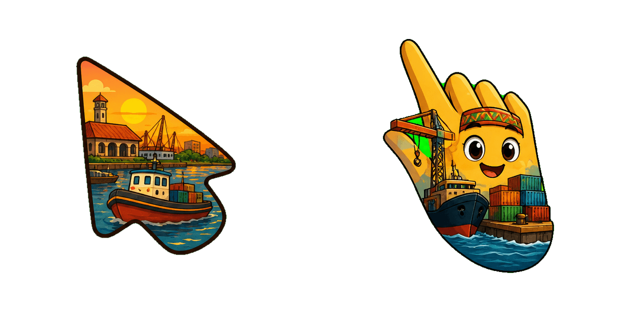 Africa Banjul River Port Cursor-Paket