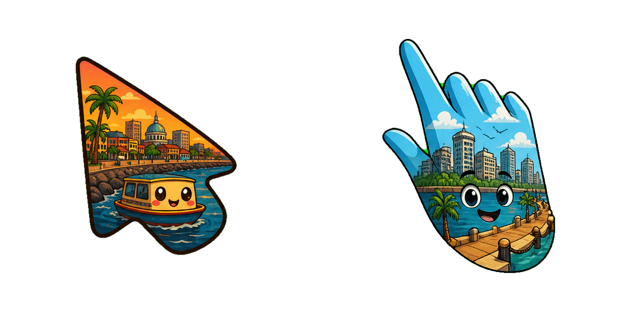 Africa Conakry Waterfront Cursor-Paket