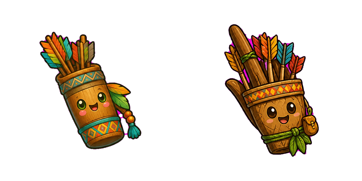 Jungle Arrow Quiver Cursor-Paket