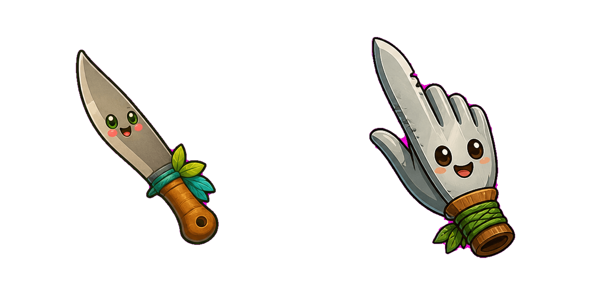 Jungle Machete Cursor-Paket