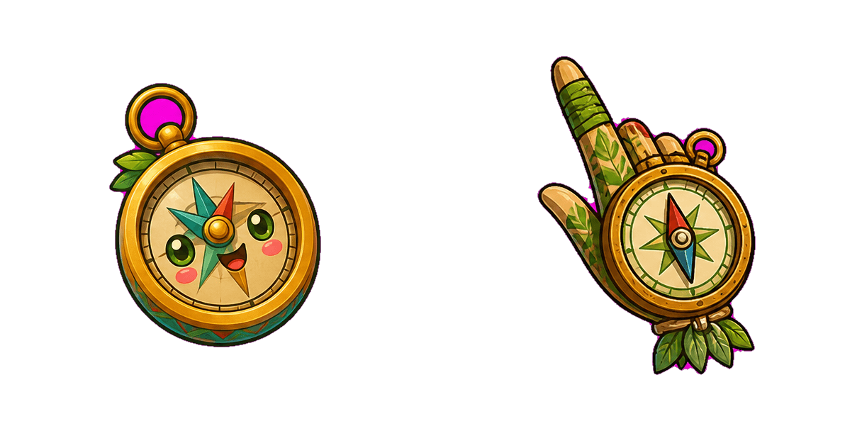 Jungle Compass Cursor-Paket