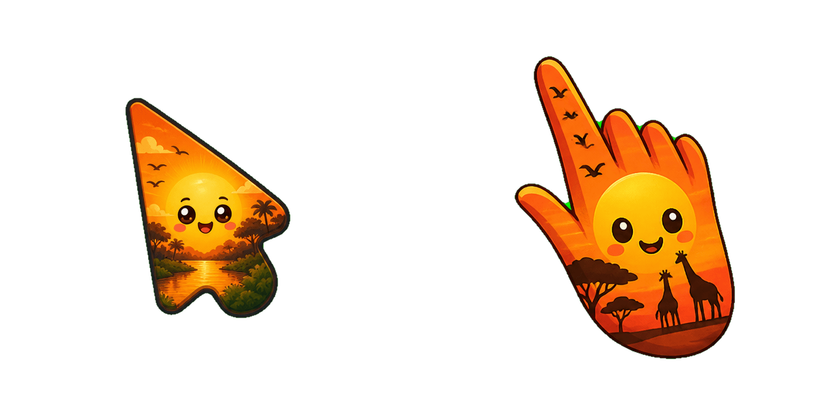 DR Congo Golden Sunset Cursor-Paket