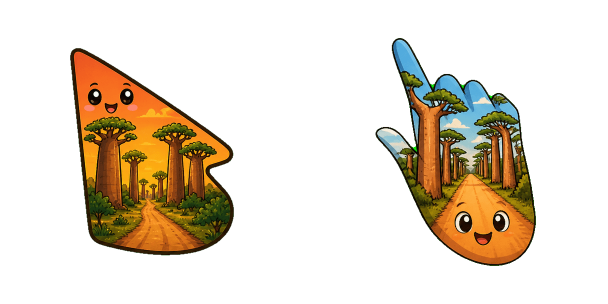 Africa Baobab Avenue Cursor-Paket