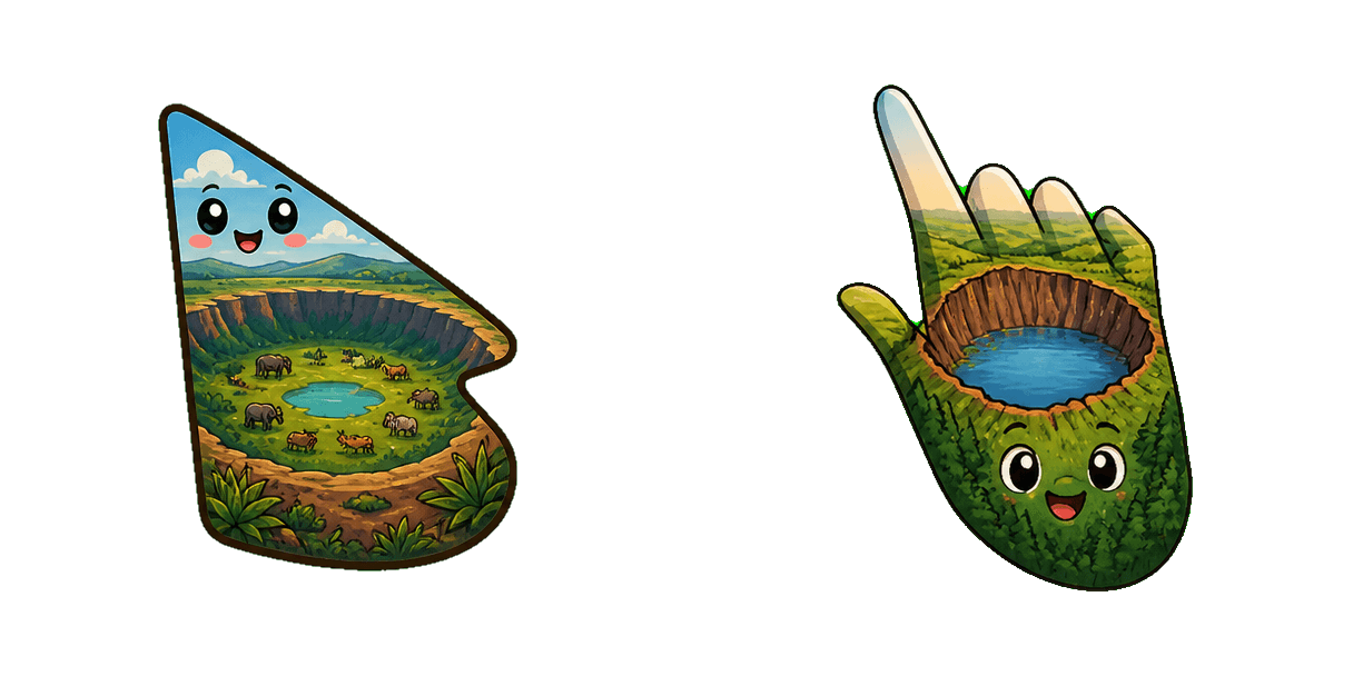Africa Ngorongoro Crater Cursor-Paket