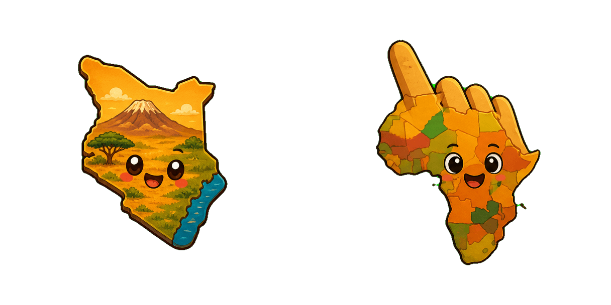 Kenya Map Cursor-Paket