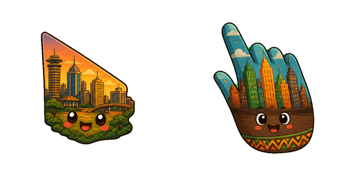 Kenya Nairobi Skyline Cursor-Paket