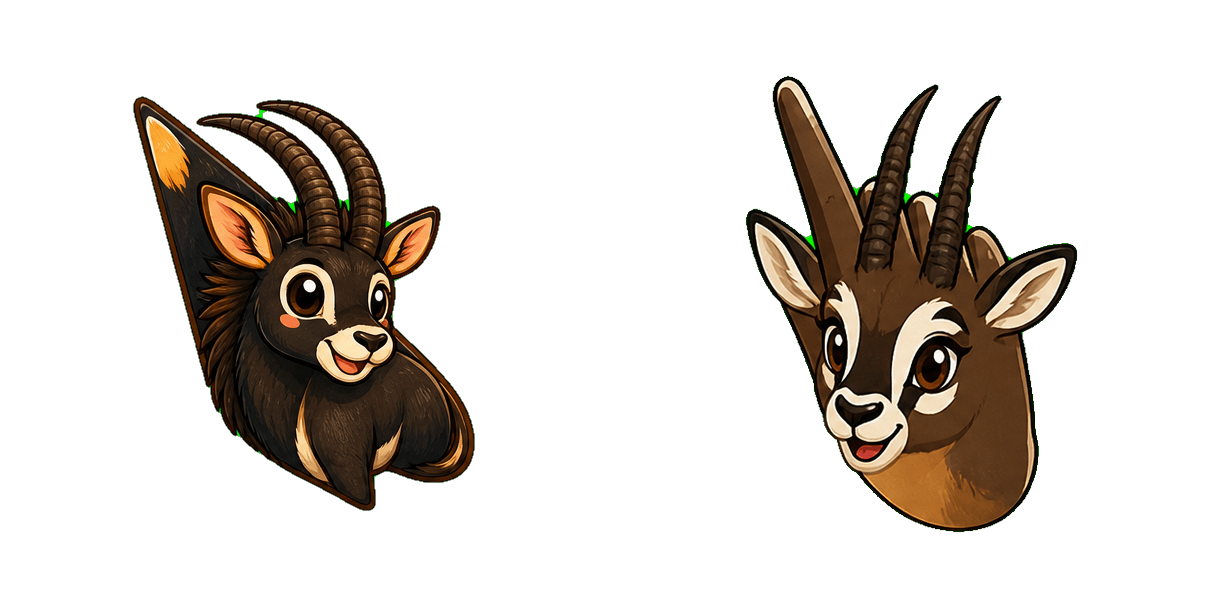 Sable Antelope Cursor-Paket