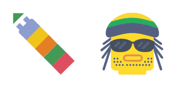 Lego man cute cursor