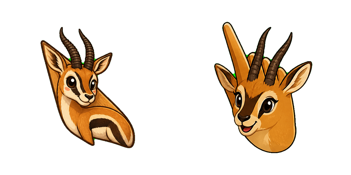 Grant’s Gazelle Cursor-Paket