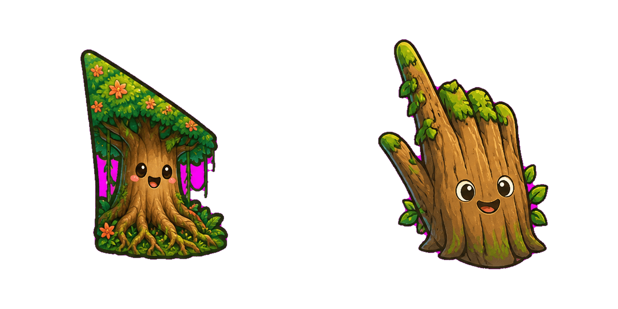 حزمة المؤشرات المخصصة Jungle Giant Kapok Tree