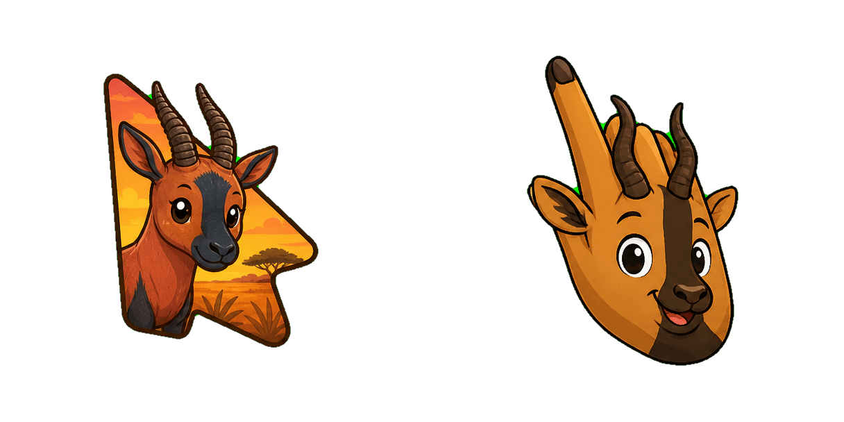 Topi Antelope Cursor-Paket